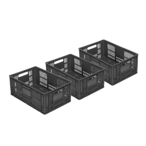 Canastilla plástica 6025 fppp x 3 unds