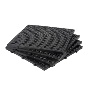 Piso plástico modular abierto 60x60
