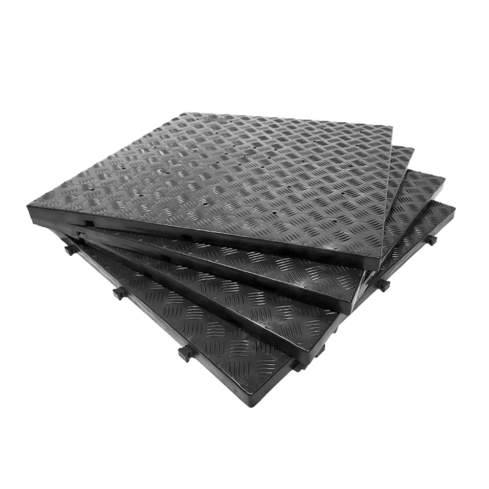 Piso plástico modular 60x60 cerrado