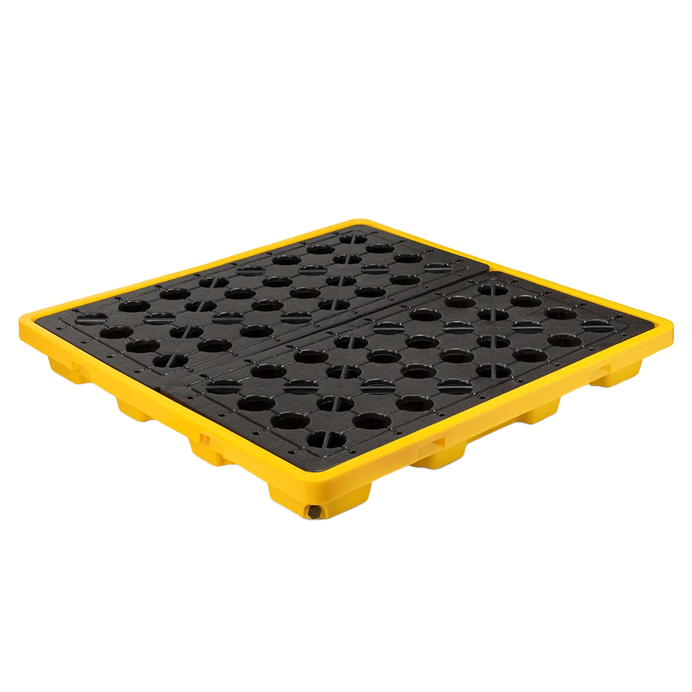 Estiba antiderrame para 4 bidones