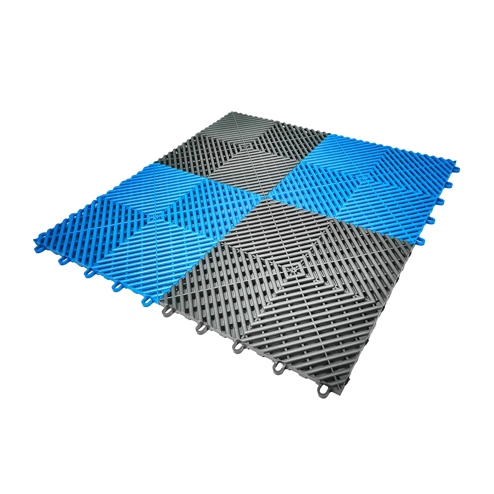 Piso plástico modular abierto 33x33