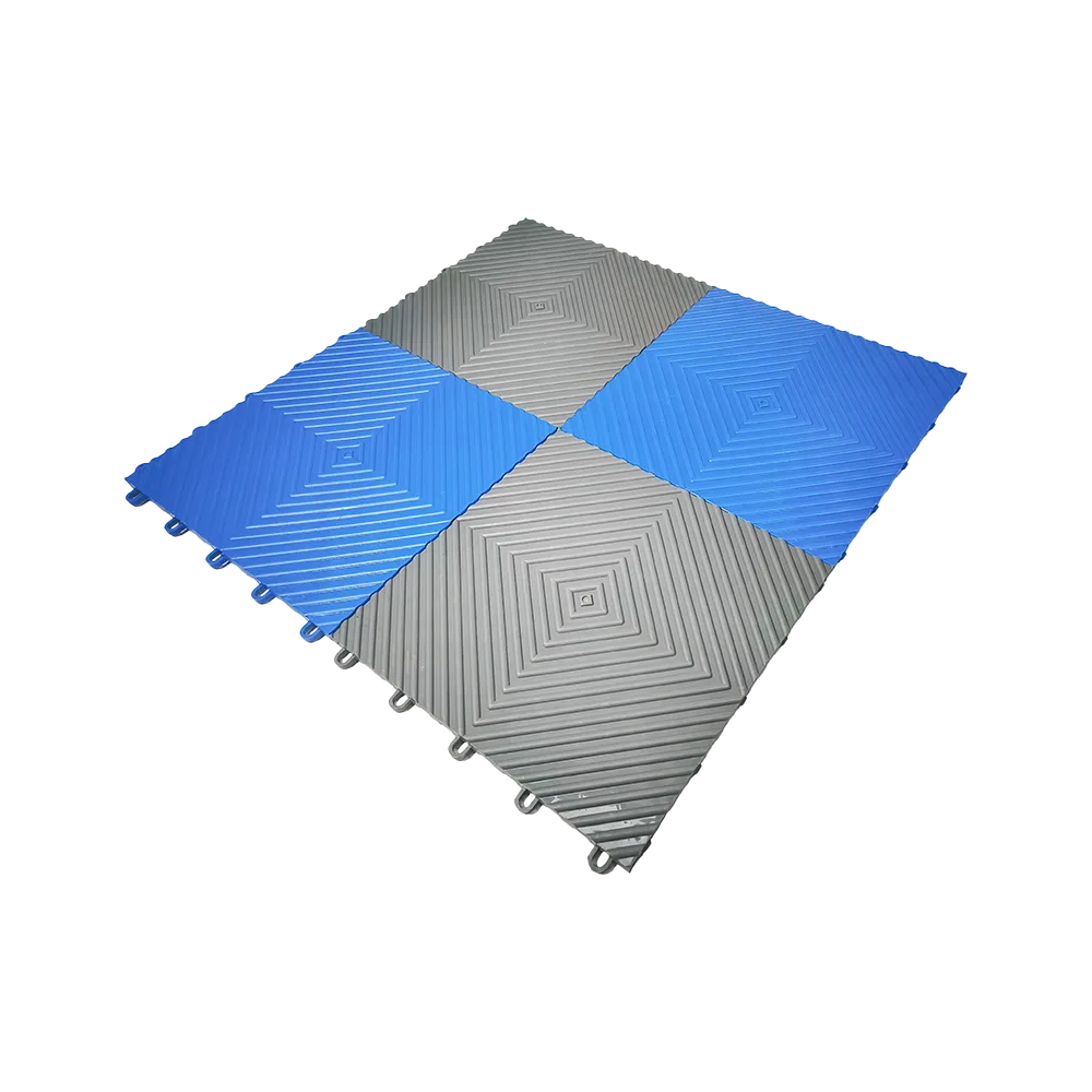 Piso plástico modular cerrado 33x33